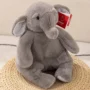 Grey Elephant Plush Toy – Soft Floppy Ear Animal
