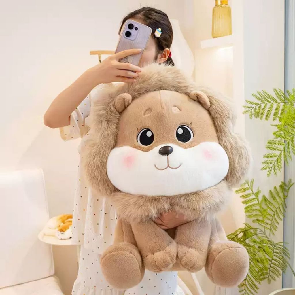 Cute Lion Plush Toys - Soft, Fun Gifts for Kids & Adults