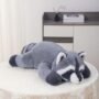Grey Raccoon Long Plush Toy – Sleeping Body Pillow
