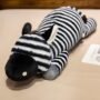Zebra Plush, Cute Cartoon Lying Down Stuffed Animal Toy